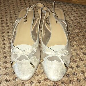 Vaneli mesh sling back sandals